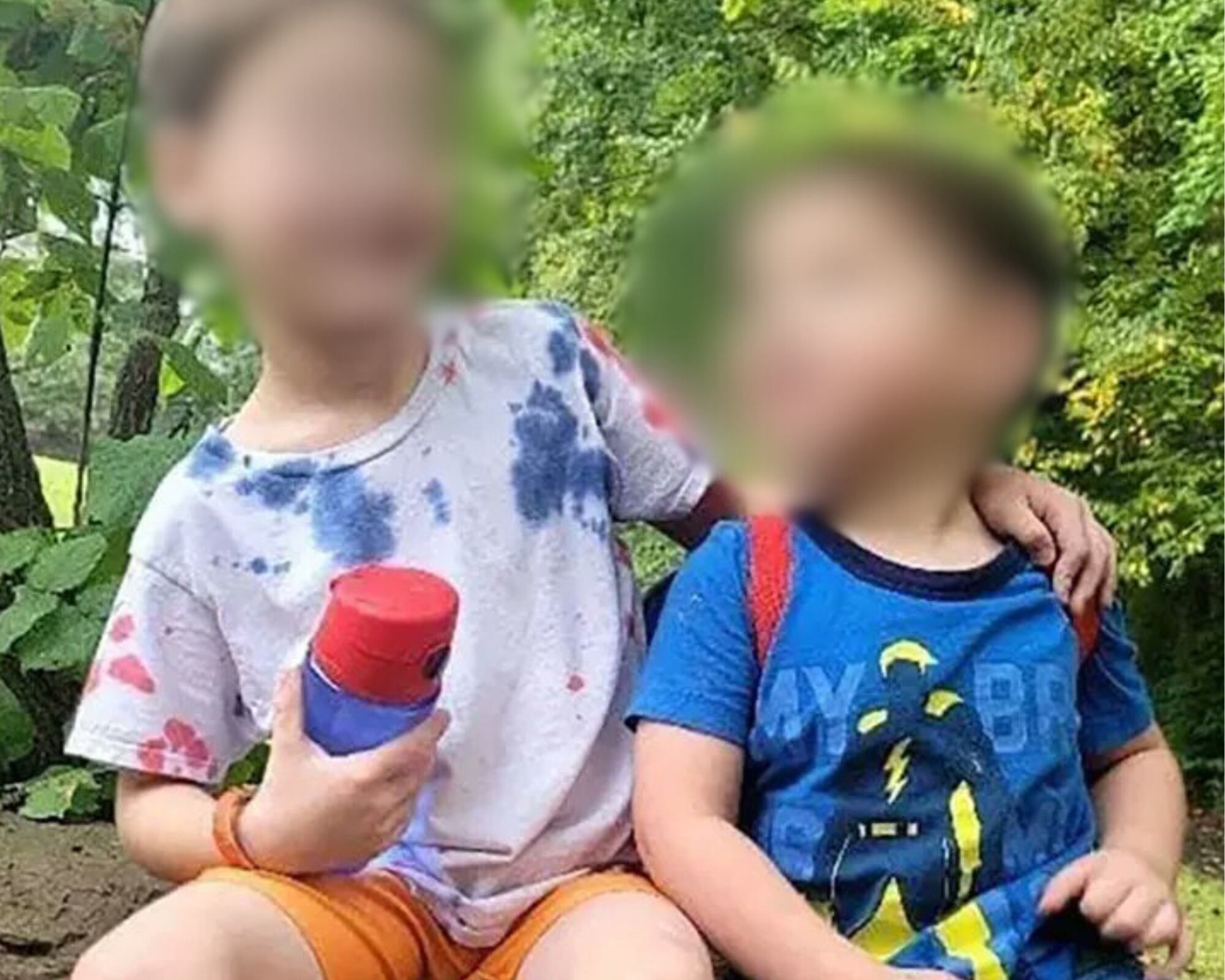 hermanos de tres y seis años lucharon por su vida