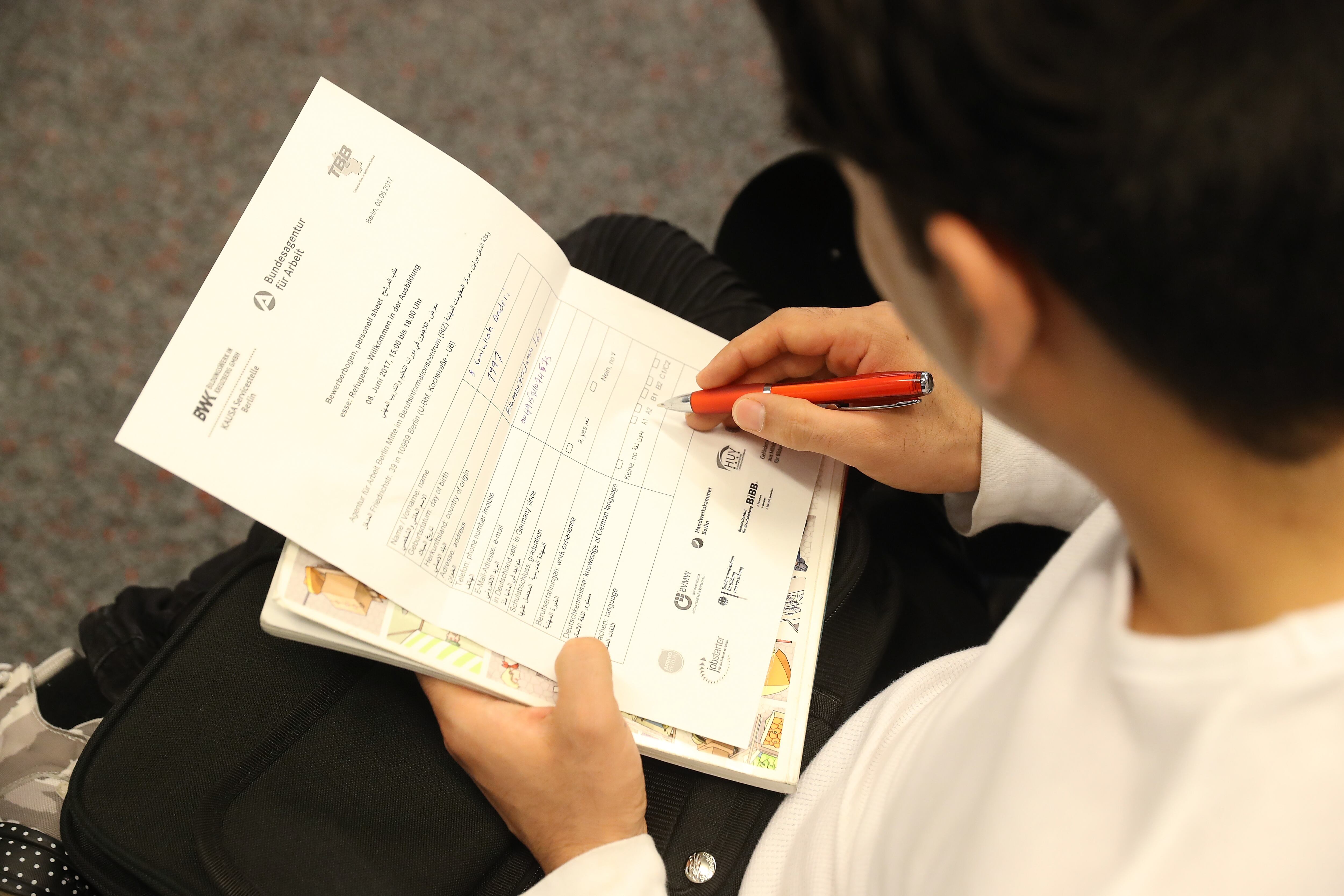 Es importante que la información coincida  con lo que escribió en el formulario y lo que diga el día de la entrevista