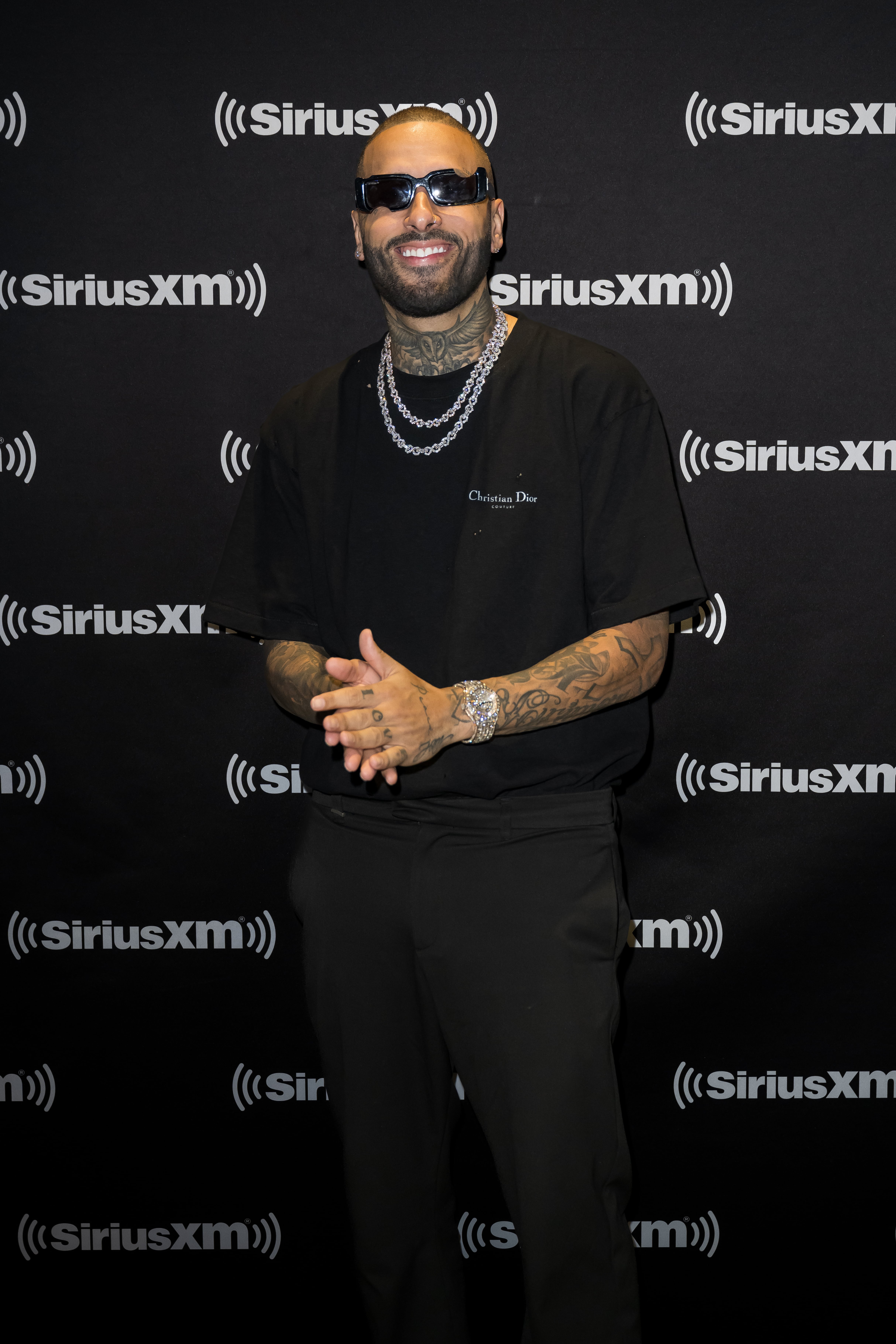 Nicky Jam visita SiriusXM Studios el 31 de agosto de 2023 en Miami Beach, Florida. (Foto de Jason Koerner/Getty Images)