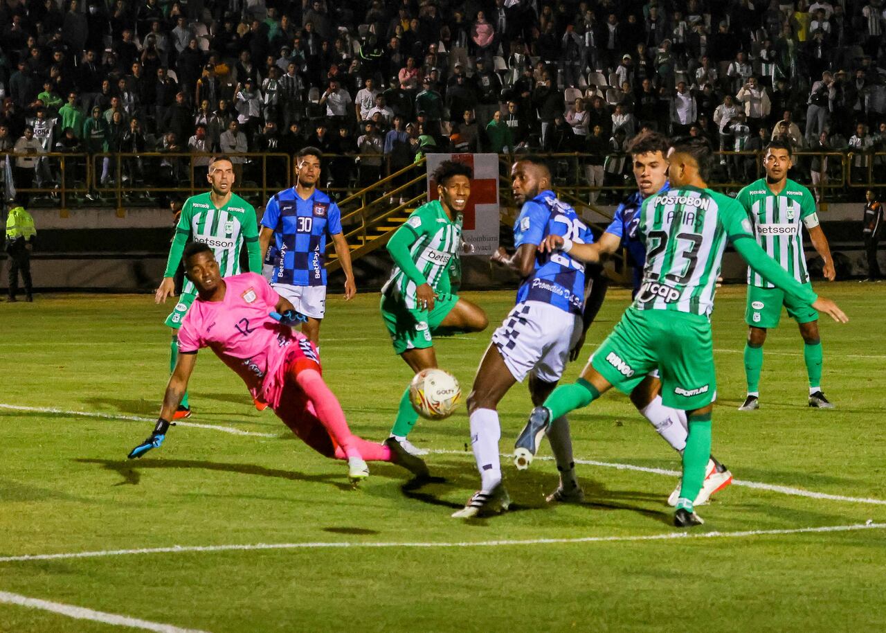 Nacional perdió ante Chicó, en Tunja.