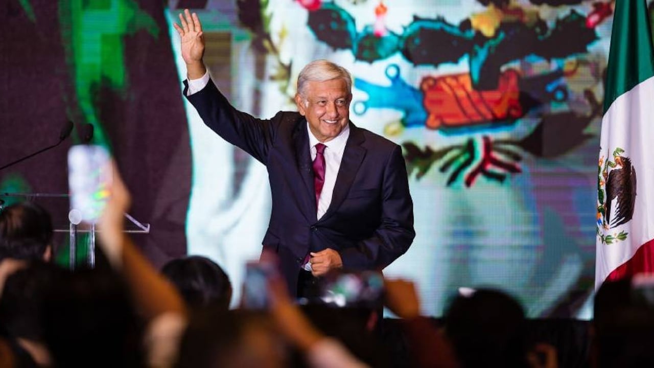 Andrés Manuel López Obrador, presidente electo de México. Getty
