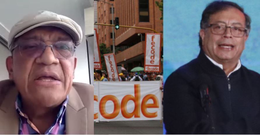 Fecode le entregó 500 millones de pesos a la campaña de Gustavo Petro