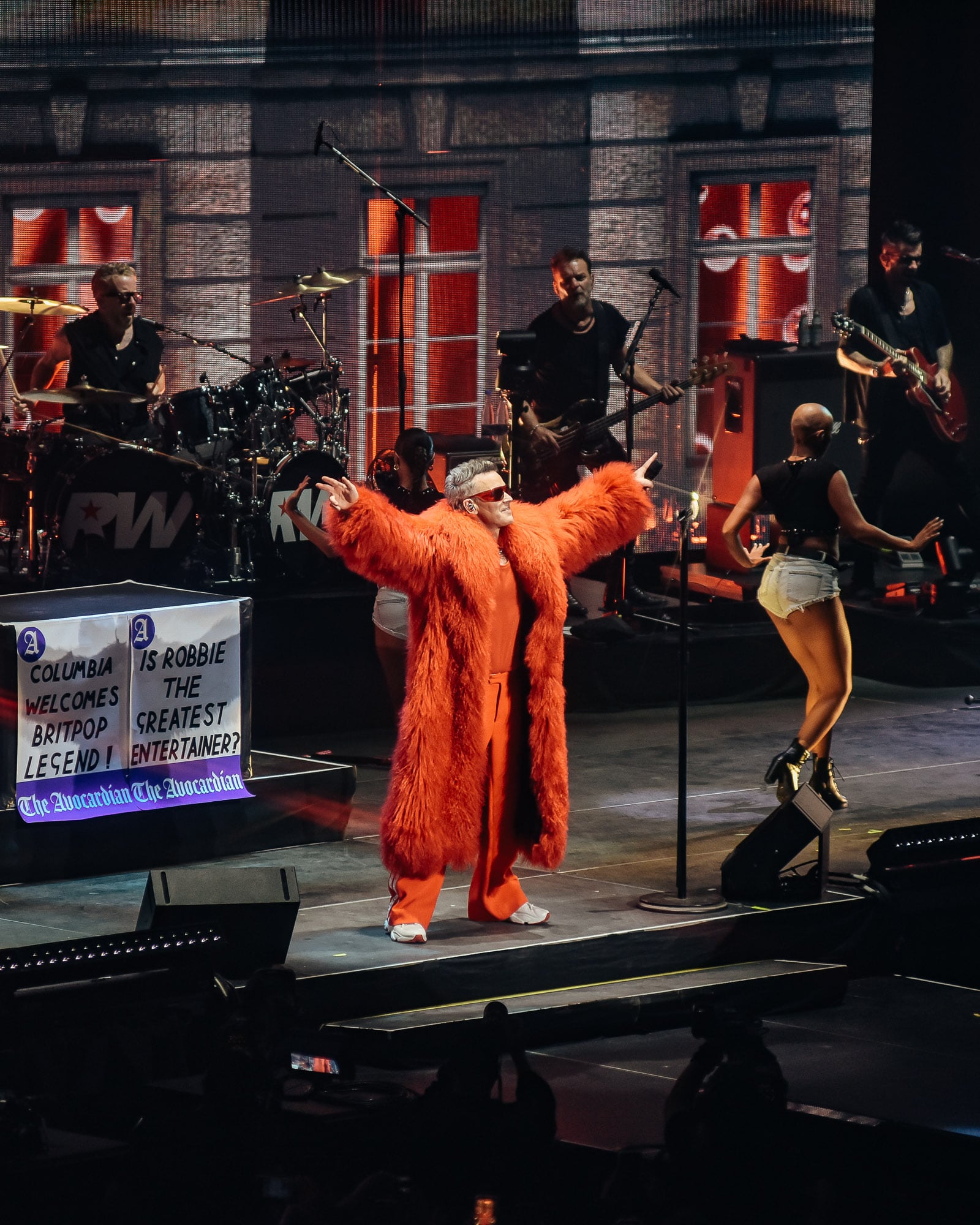 Robbie Williams, Movistar Arena de Bogotá, sept 20, 2026