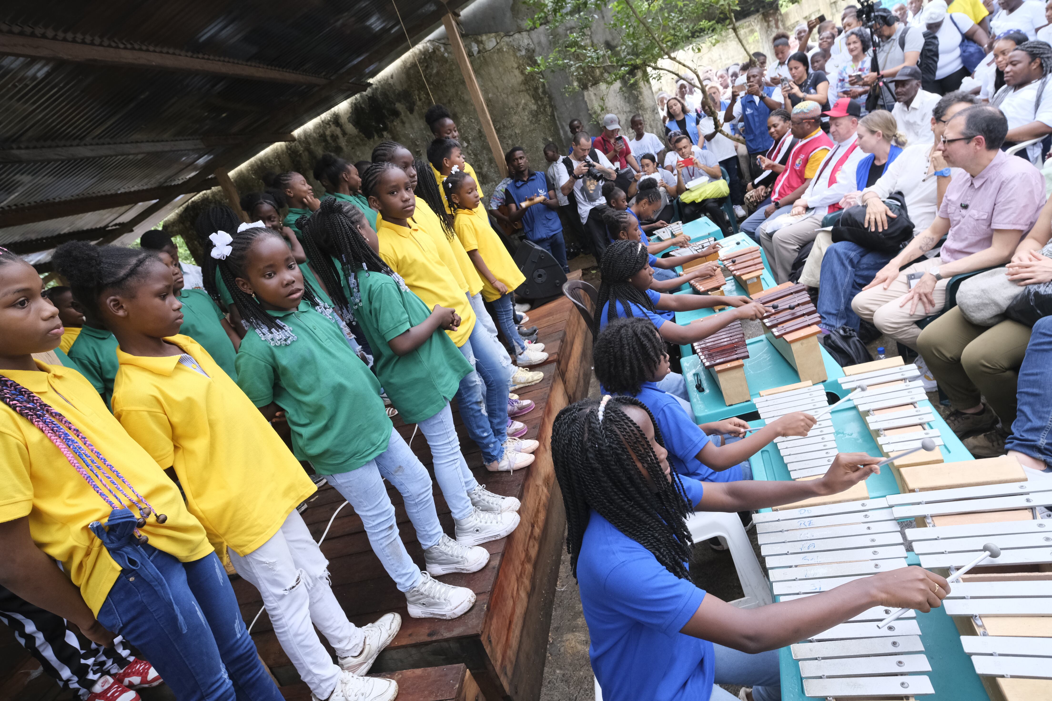 'Sonidos para la Construcción de Paz' transforma vidas y comunidades a través del poder de la música y las artes.