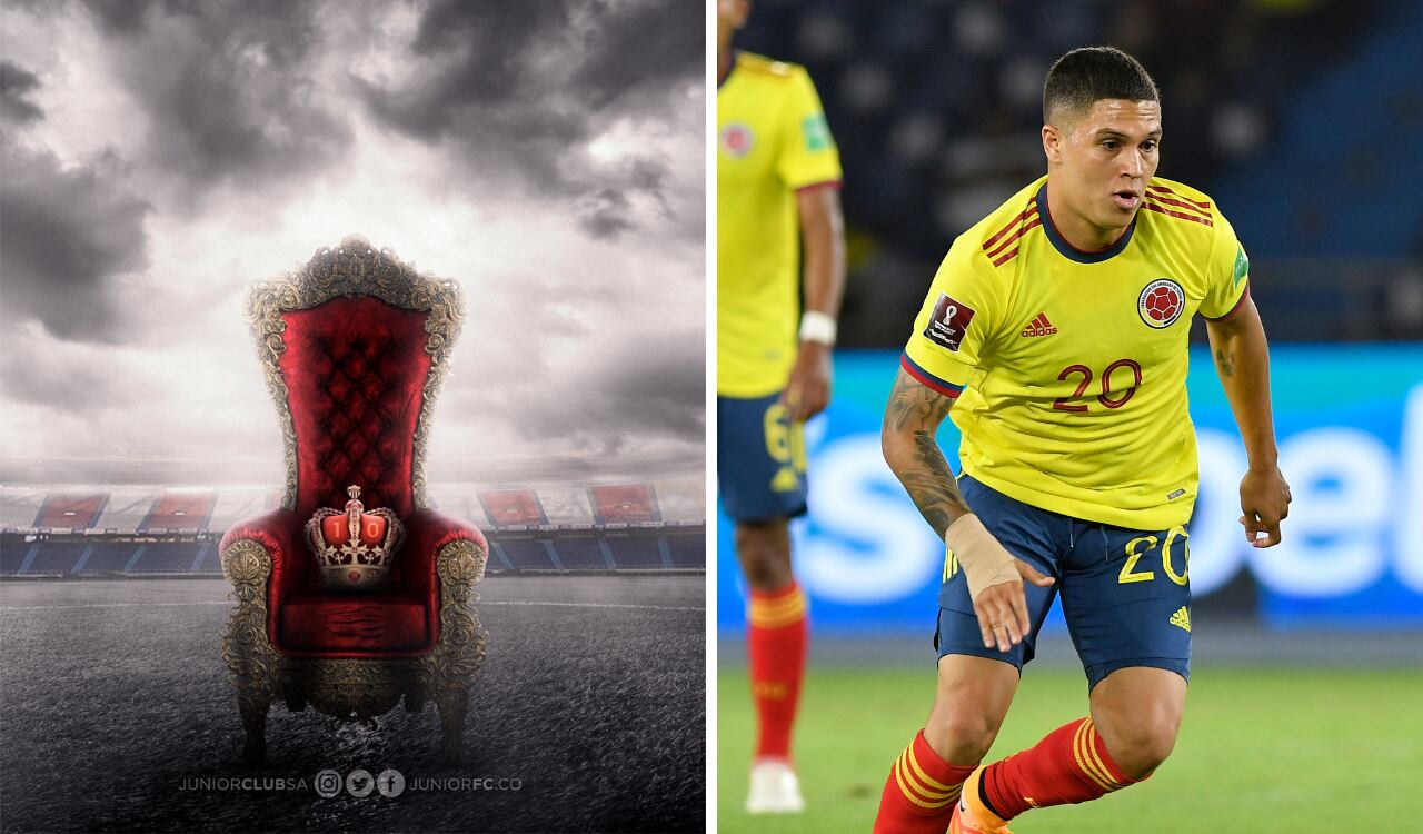 Junior será el cuarto equipo de Juan Fernando Quintero en Colombia.