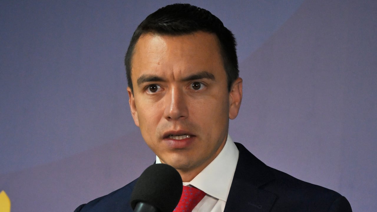 Daniel Noboa, presidente de Ecuador