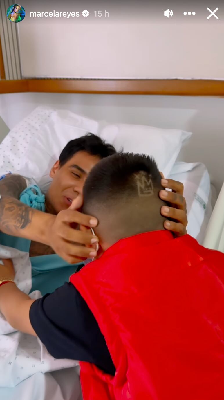 Hijo de DJ Exotic lo visitó en la clínica después de dos meses y medio sin verlo.