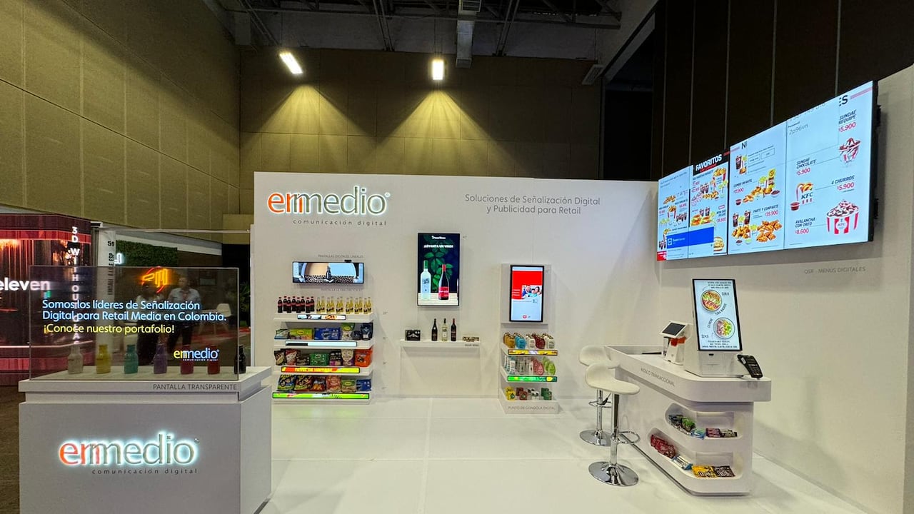 Estas fueron las innovaciones más atractivas de Enmedio durante la Feria Comercial Retail del Futuro.