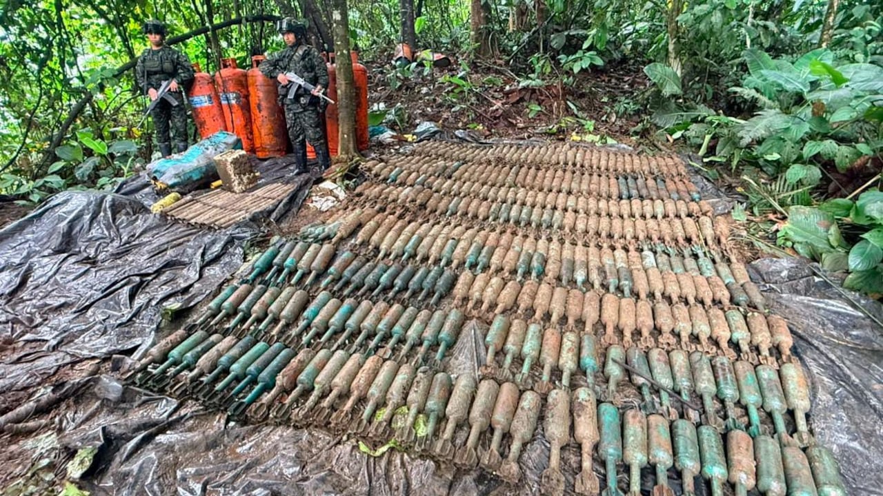 Depósito de explosivos en Tumaco, Nariño.
