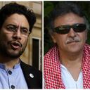 Iván Cepeda, Néstor Humberto y Jesús Santrich