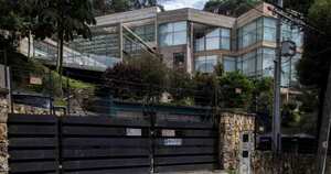 Mansión ilegal en los cerros orientales de Bogotá. Foto: CAR Cundinamarca.