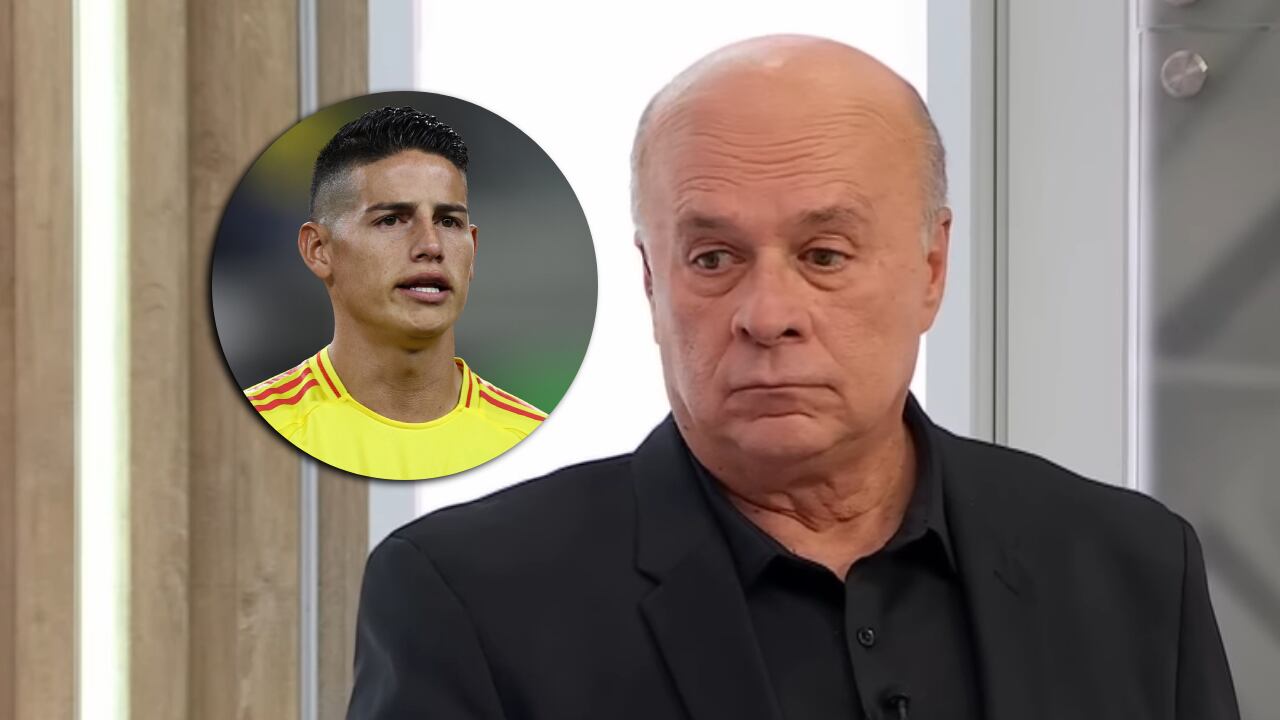 James Rodríguez suena para llegar a Millonarios y Carlos Antonio Vélez opinó.