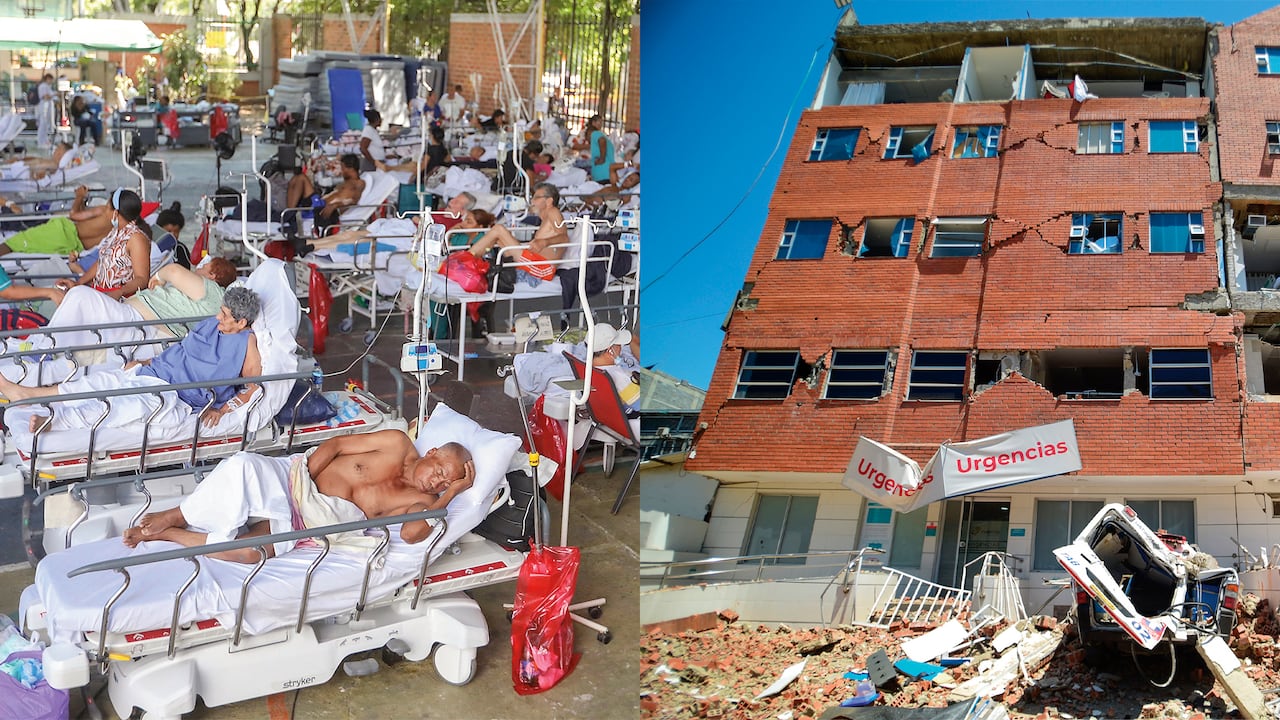 Decenas de centros médicos sufrieron averías en su infraestructura.