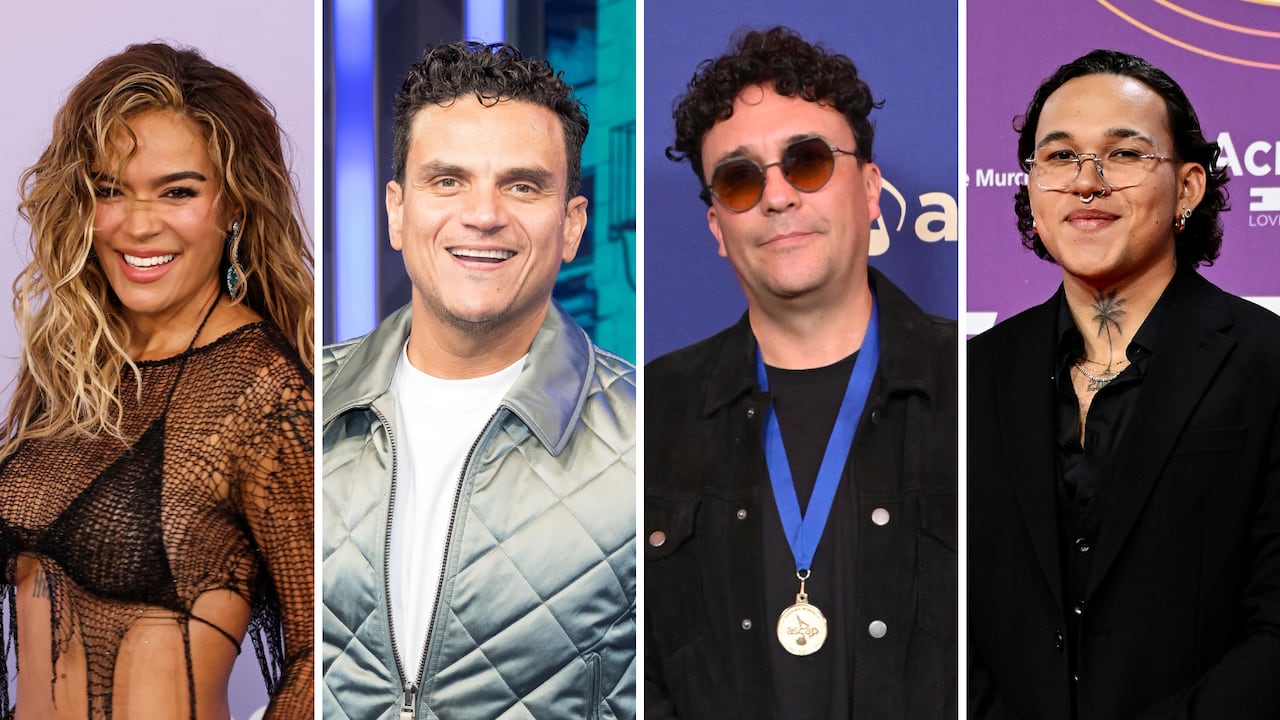 Karol G, Silvestre Dangond, Beéle, Andrés Cepeda.