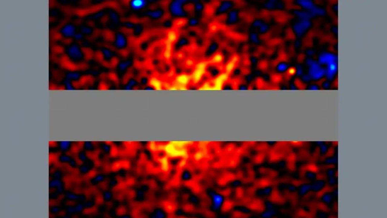 El estudio analizó rayos gamma en el halo galáctico, excluyendo el plano central para evitar interferencias.