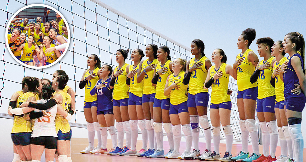 Selección Colombia femenina de Voleibol.