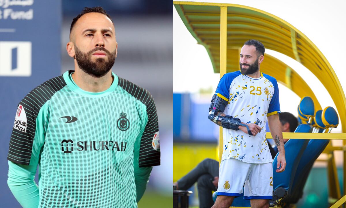 David Ospina. Foto: Twitter Al-Nassr (@AlNassrFC).