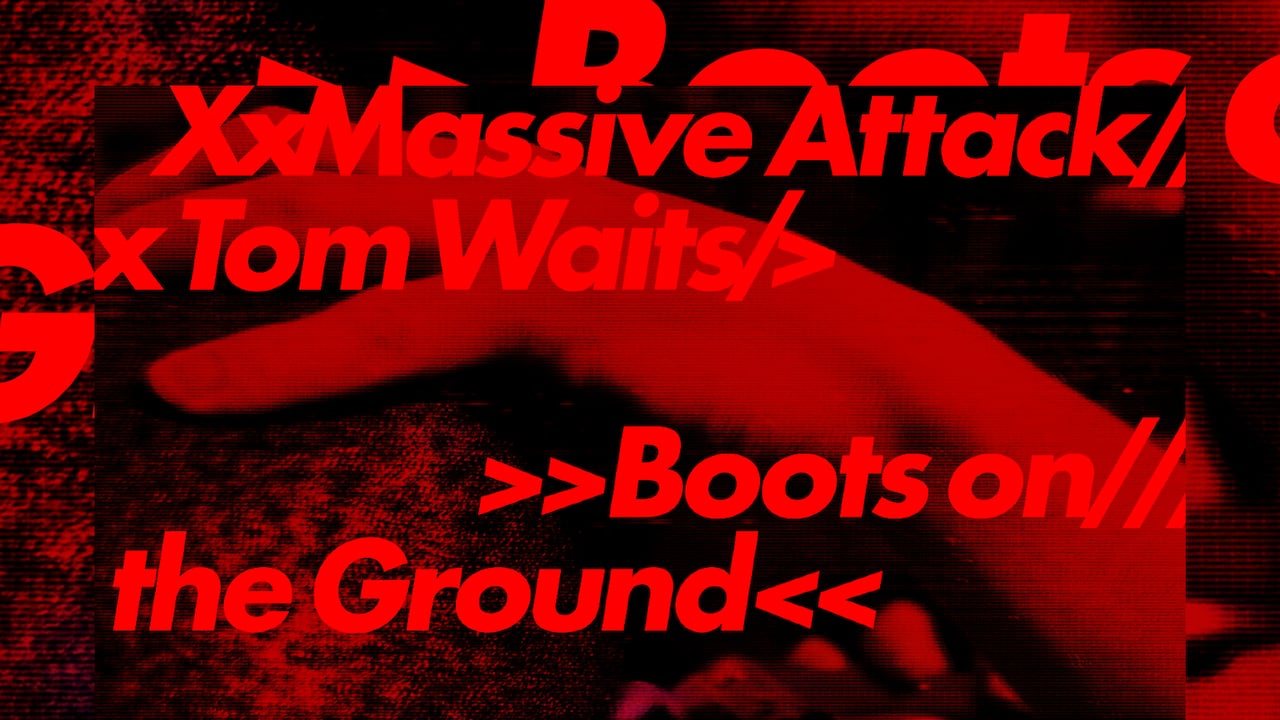 Massive Attack y Tom Waits lanzan una nueva colaboración titulada 'Boots on the Ground'.