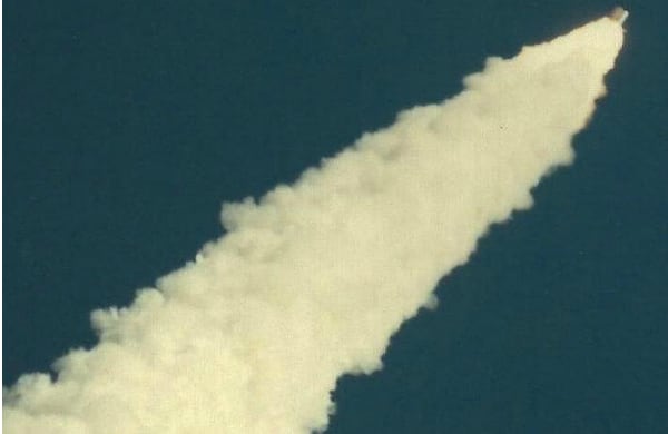 Fotografías inéditas del trasbordador Challenger 