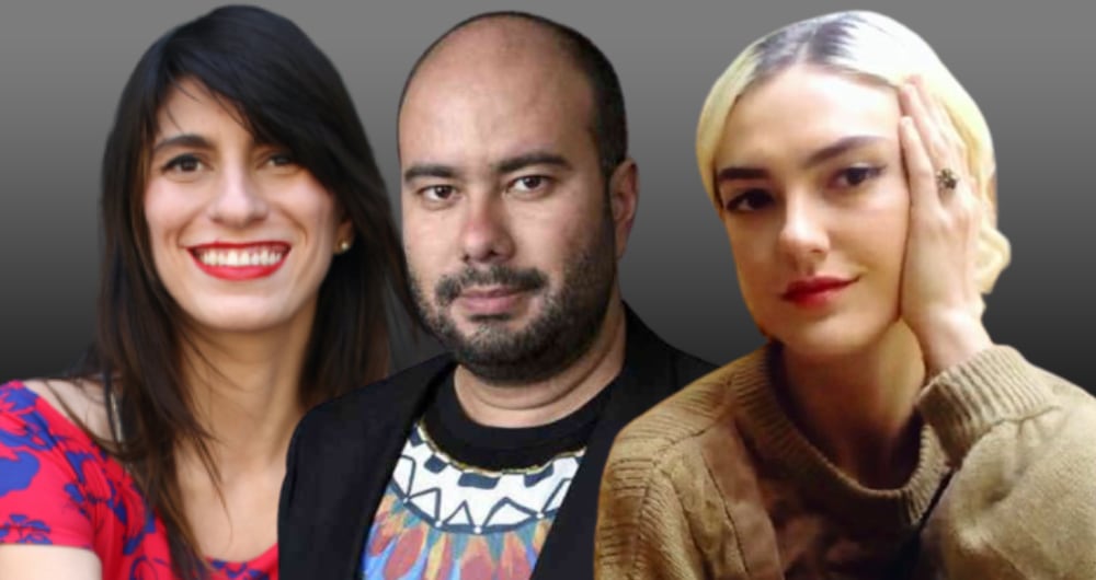 Catalina Ruiz, Matilde Londoño y Ciro Guerra