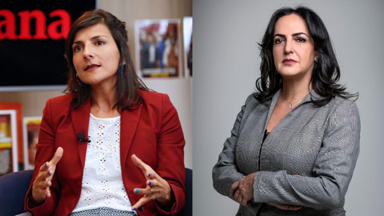 Irene Vélez y María Fernanda Cabal.