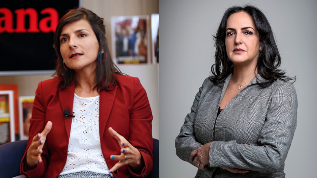 Irene Vélez y María Fernanda Cabal.