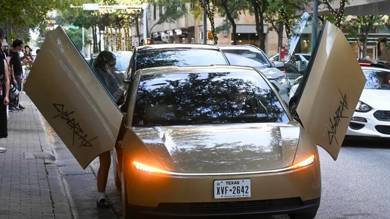 El nuevo vehículo autónomo de la compañía podrá ser solicitado a través de la aplicación de robotaxis.