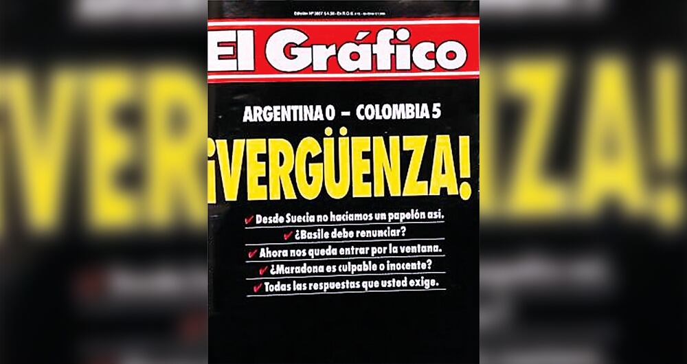 Portada de El Gráfico. 