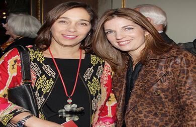 Olga Lucía Lacouture y Alexandra Pumarejo.