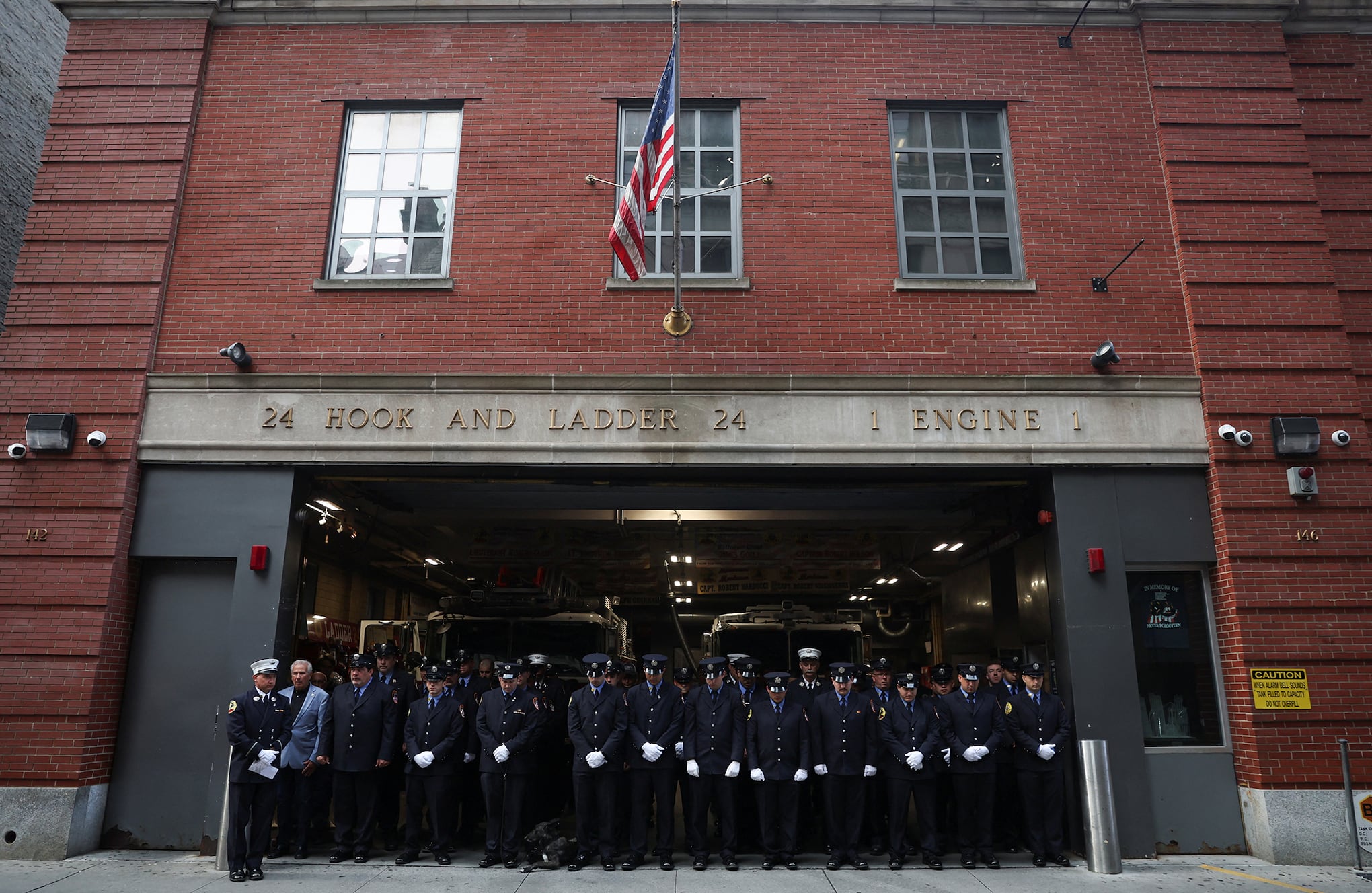 En imágenes : Los estadounidenses conmemoran el aniversario del 11 de septiembre.