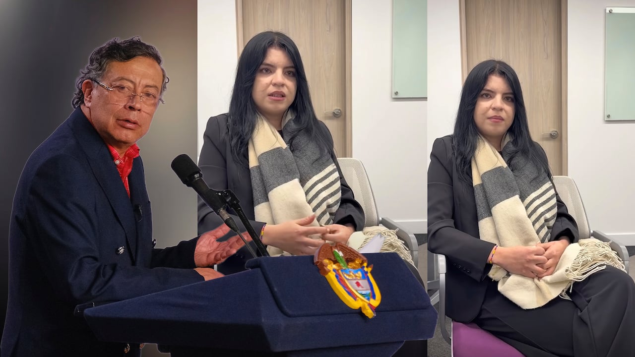 Deicy Jiménez Gustavo Petro