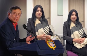 Deicy Jiménez Gustavo Petro