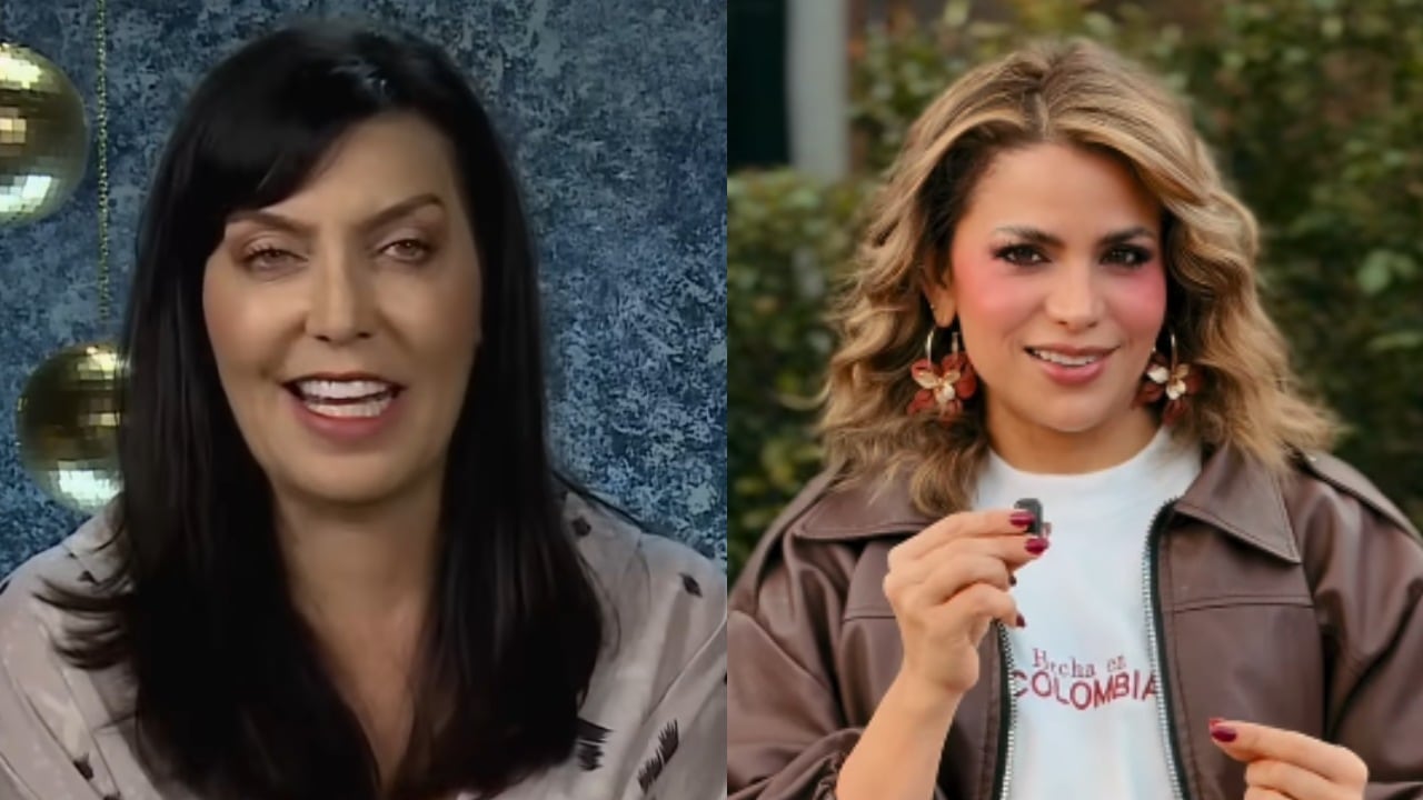 Isabella Santo Domingo y Adriana Lucía
