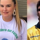 Pamela Cascardo, novia del fallecido jugador de la Selección Colombia, Andrés Escobar.