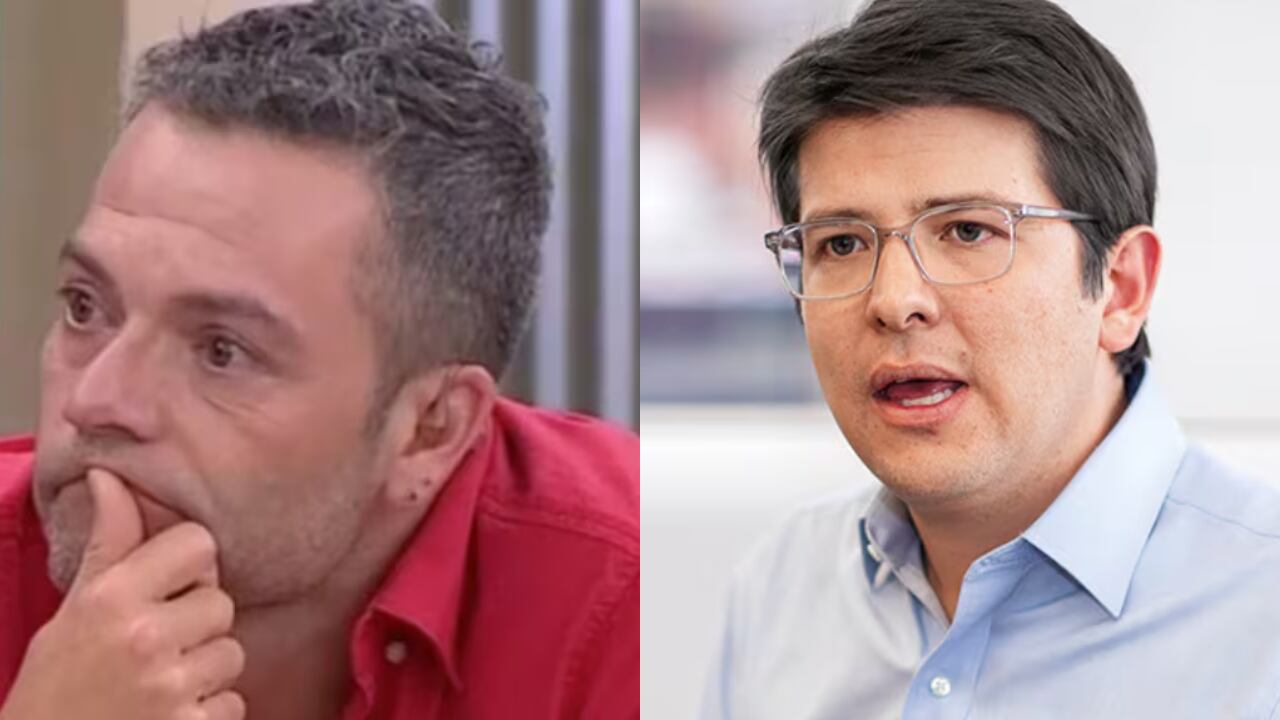 Así reaccionó Iván Lalinde al hablar con la hermana de Miguel Uribe Turbay en 'Día a Día'.