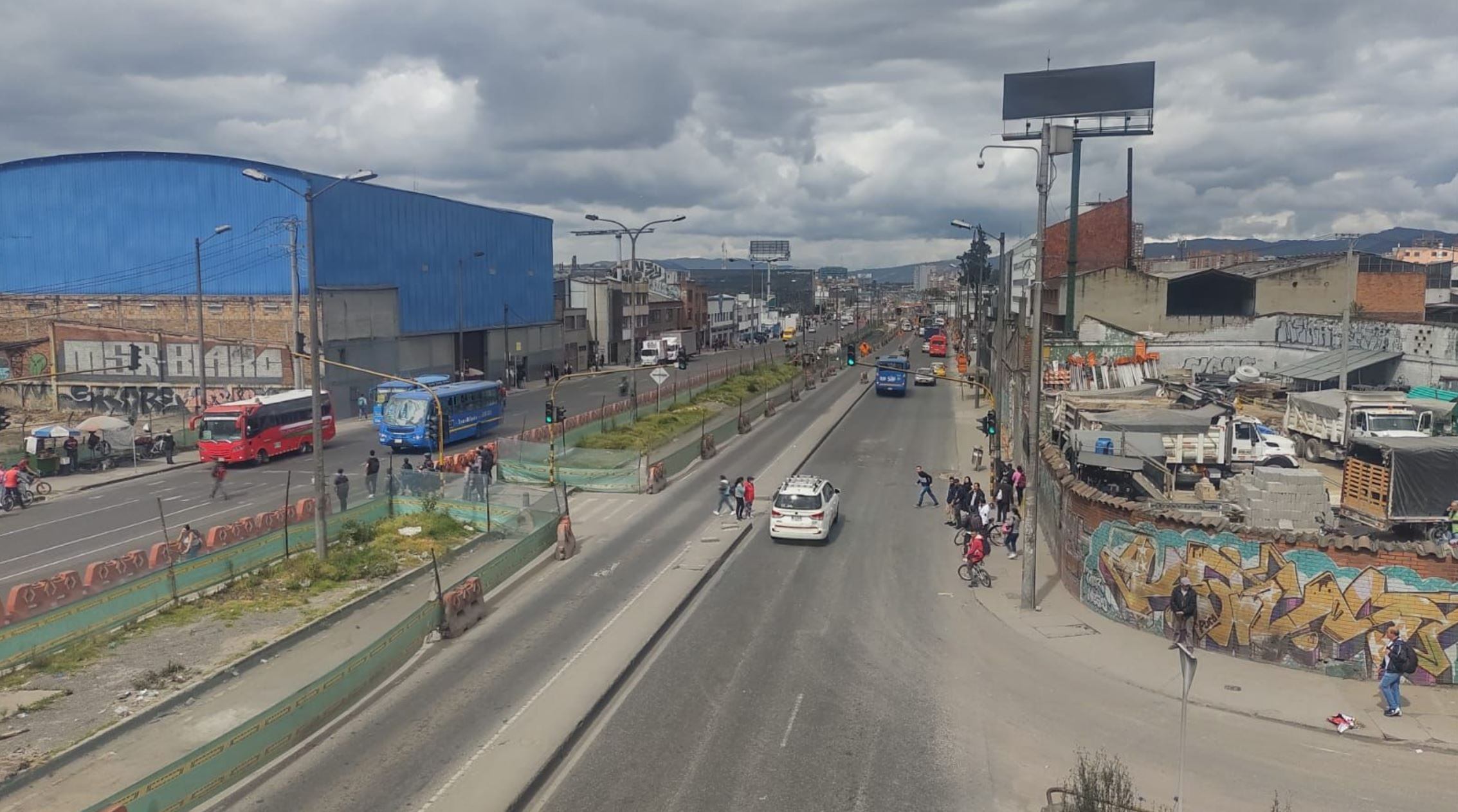 Cierre Avenida 68 Bogotá