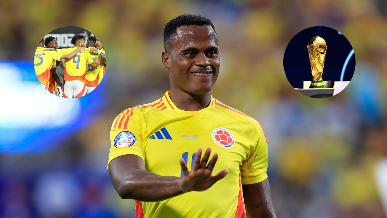 Jhon Arias, jugadores de la Selección Colombia y la Copa del Mundo.