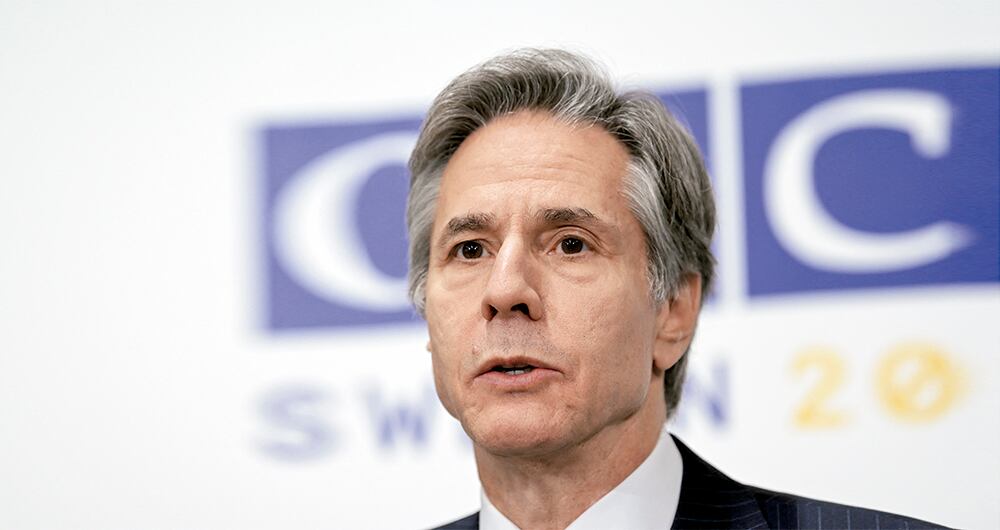 El secretario de Estado de los Estados Unidos, Antony Blinken. Foto: AFP
