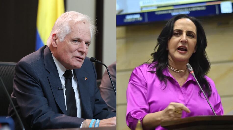 Miguel Uribe Londoño y María Fernanda Cabal.