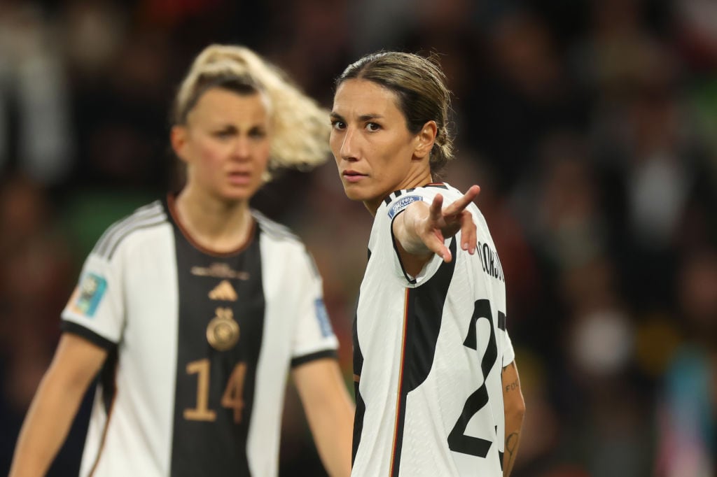 Sara Doorsoun, jugadora de la Selección de Alemania.