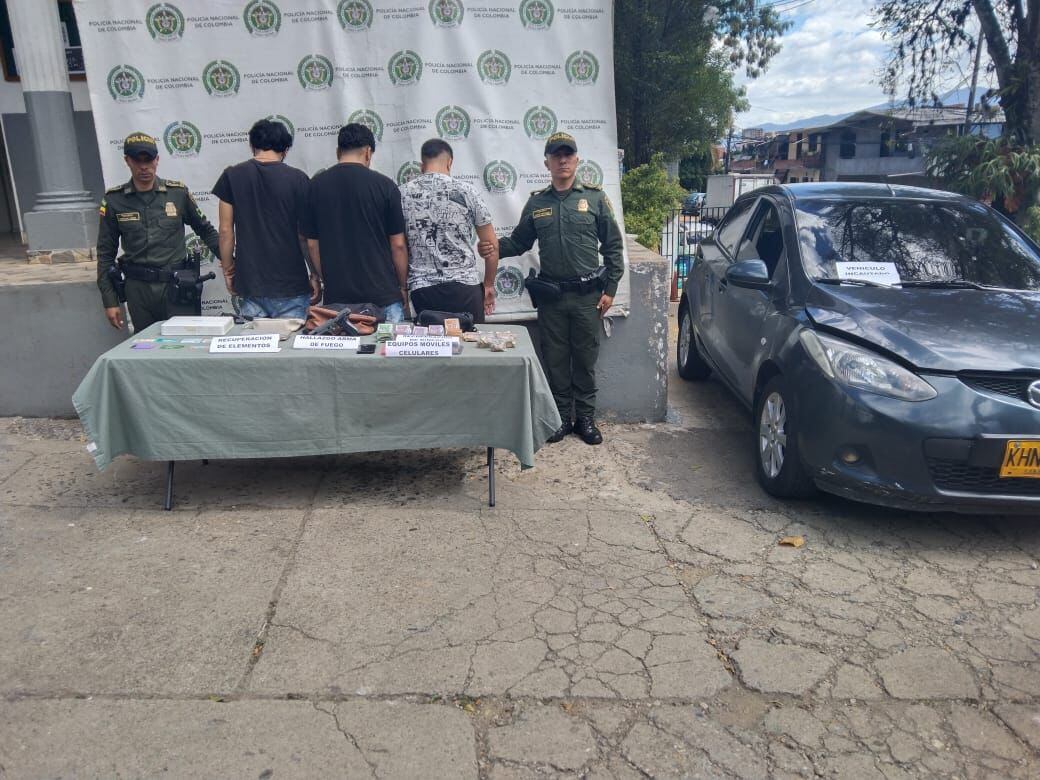 Estos fueron los sujetos capturados.