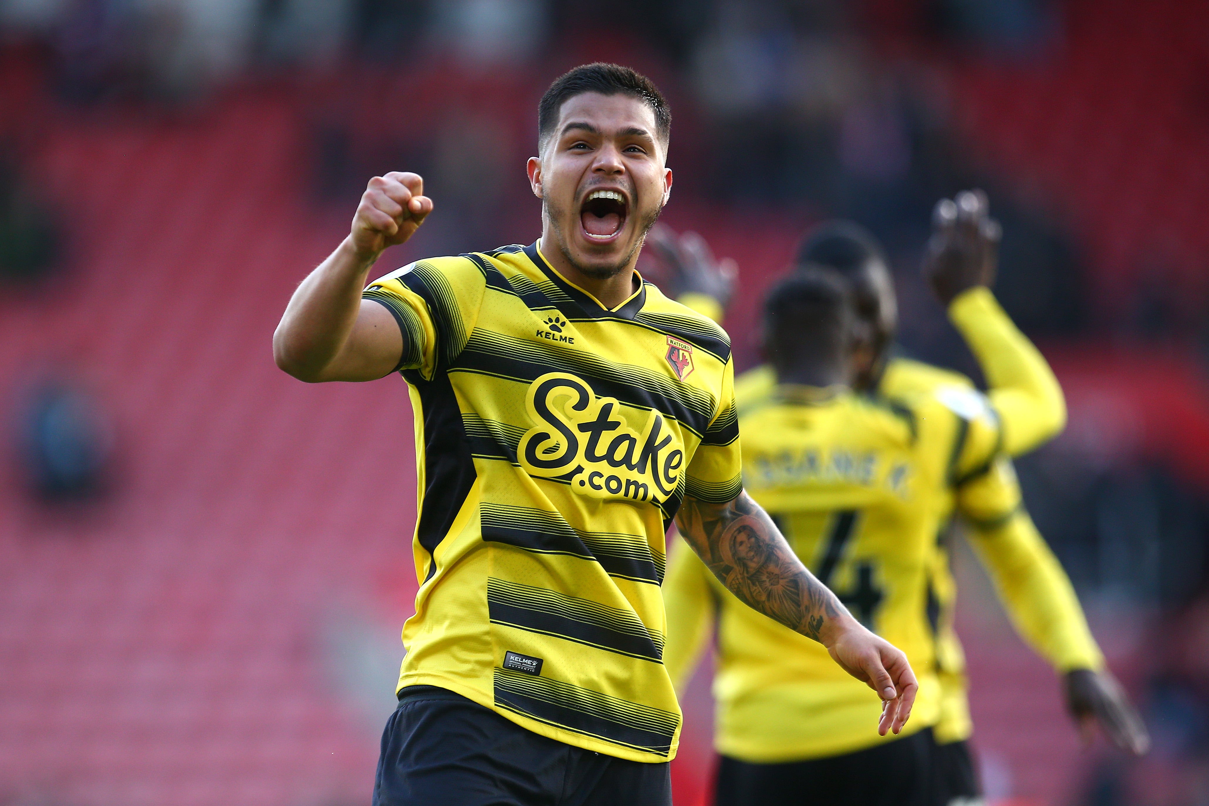 El colombiano lleva cinco goles en esta temporada con el Watford.