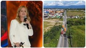La ministra de Transporte, Elsa Noguera, informó sobre el inicio de las obras de la Vía Alterna Interna a Buenaventura.