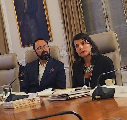 Irene Vélez y Ómar Andrés Camacho Morales