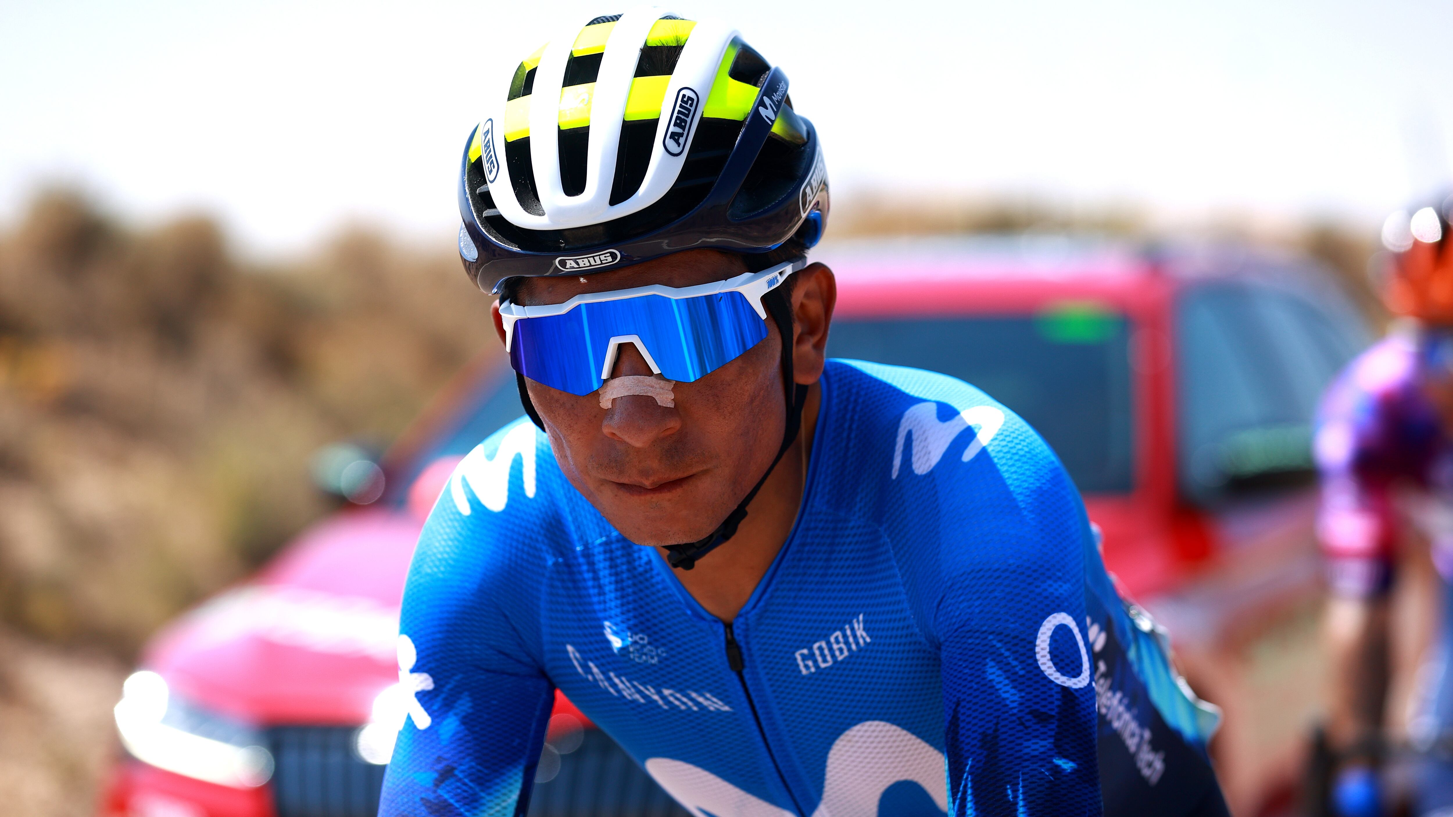 Nairo Quintana, colombiano al servicio del Movistar Team.