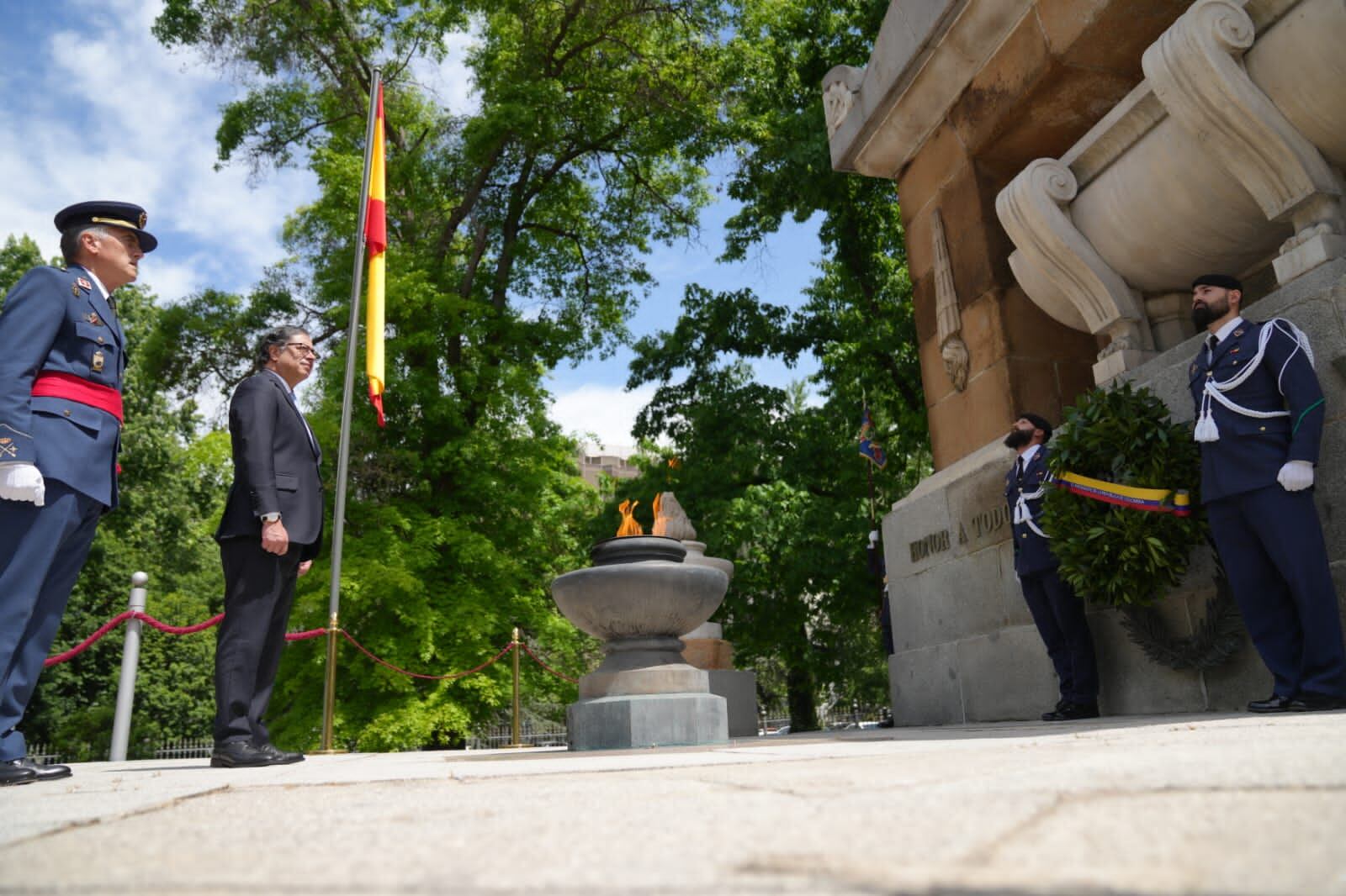 Presidente Gustavo Petro visita a España rey Felipe VI de España Mayo 3 2023