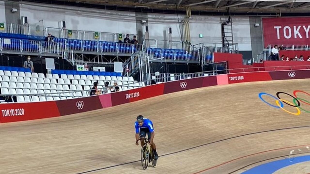 Kevin Quintero, ciclismo de pista