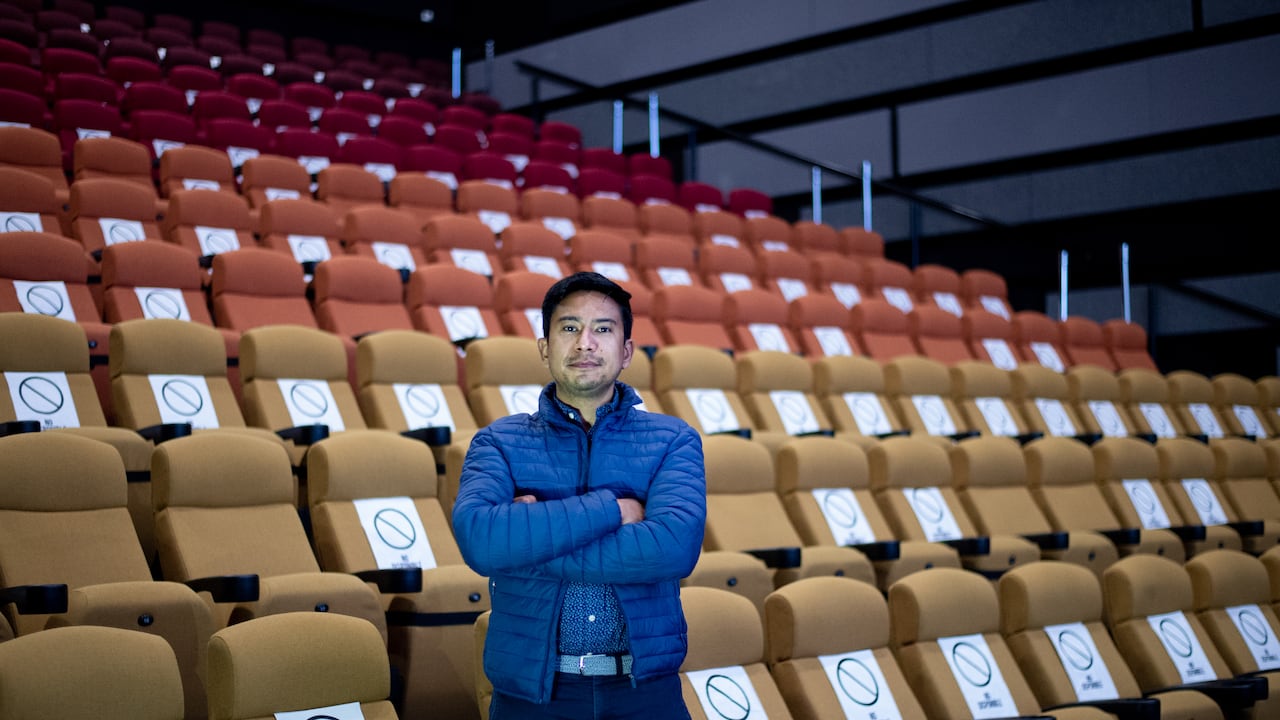 Ricardo Cantor Bossa es el nuevo director de la Cinemateca de Bogotá. Foto: Juan Santacruz. Cortesía de la Cinemateca