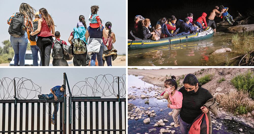   En abril de este año se rompió un récord en la frontera al ser detenidas 178.000 personas, de las cuales 82 por ciento venían de México, Honduras, El Salvador y Guatemala.