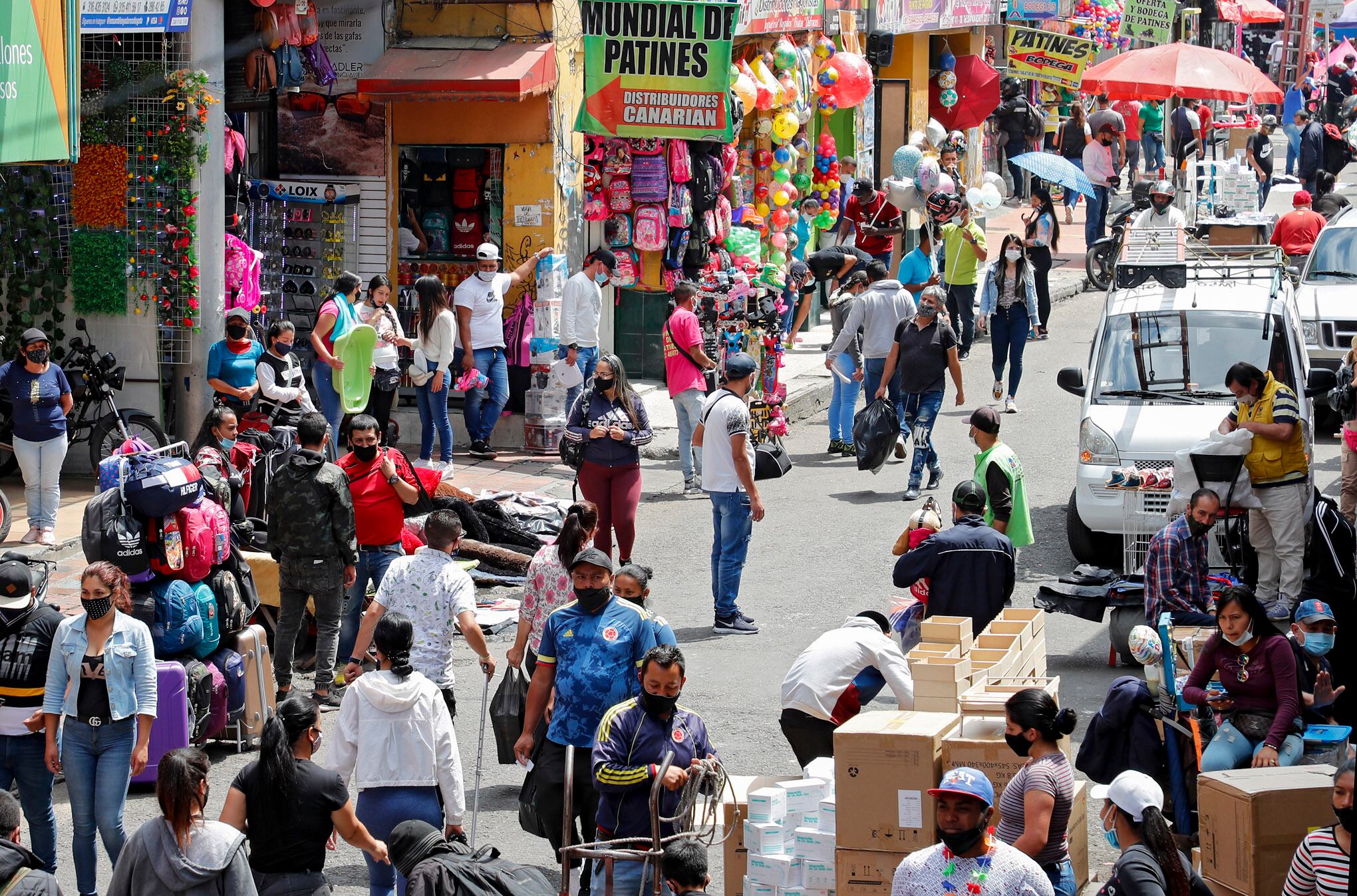 Comercio en San Victorino